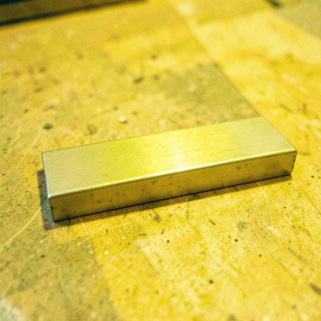 SUP10 spring steel flat bar with a black hot-rolled surface, stacked in a warehouse.